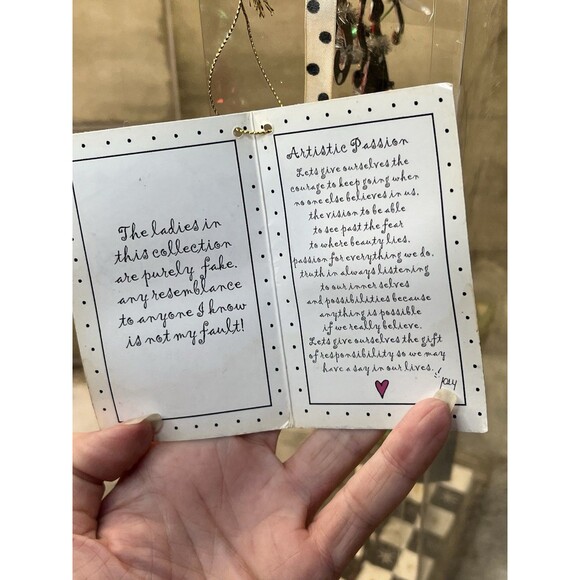 SILVESTRI JOEY XL 17" CHRISTMAS TRIMMED REDHEAD SHOPPER BEST STRESSED DOLLY MAMA - Picture 11 of 15